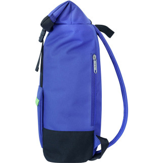 Рюкзак роллтоп Bagland Holder 25л. электрик/черный (0051666)