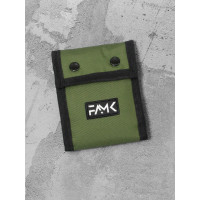 Кошелек (портмоне) на кнопках для мужчин и женщин FAMK Tri-fold