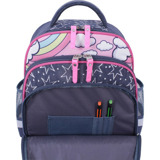 Рюкзак школьный Bagland Mouse 225 синий 507 (0051370)
