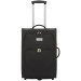 Чемодан Bagland Леон средний 51 л. черный (003766624)