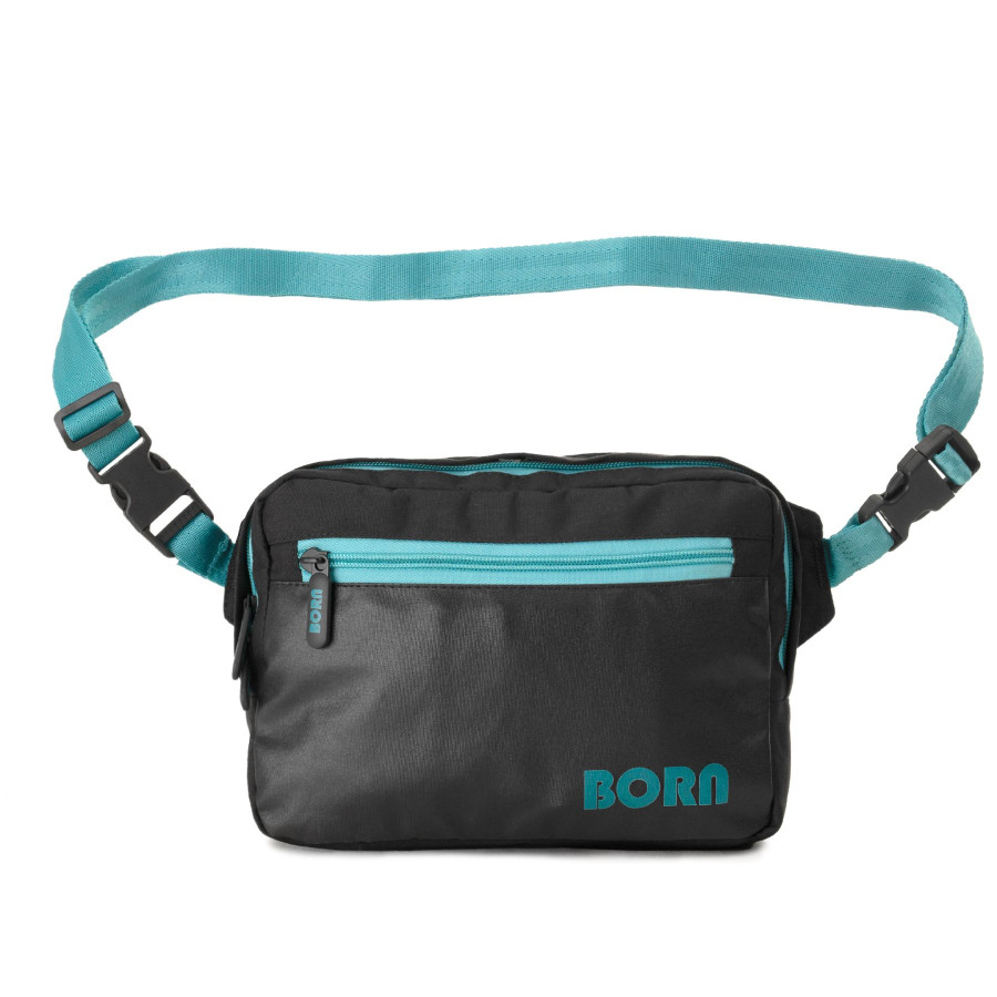 Сумка Born Utility Sling чорно-м'ятна (0023090)