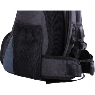 Рюкзак для ноутбука Bagland Granite 23 л. чорний/сірий (0012069)